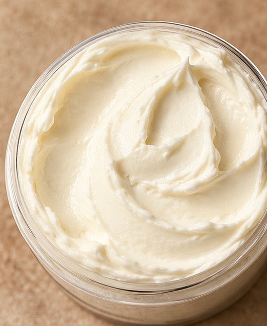 Pure Nude Fragrance-Free Whipped Body Butter – 8 oz | Moisturizing Body Cream for Dry Skin