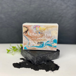 Charcoal & Tea Tree Face Bar ( Black- Tini)