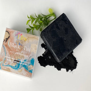 Charcoal & Tea Tree Face Bar ( Black- Tini)