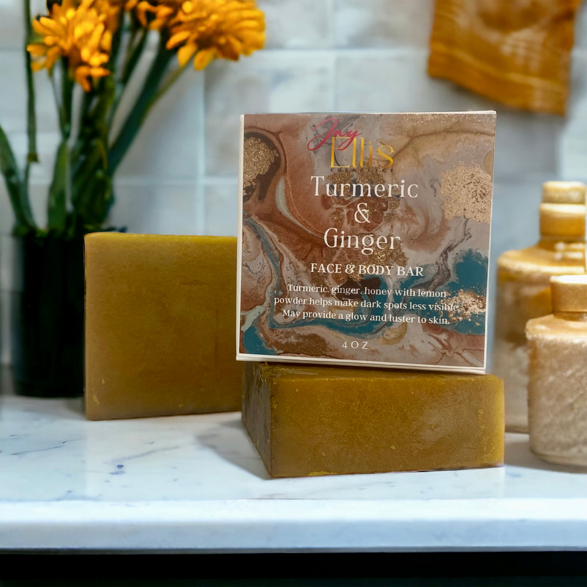 Turmeric and Ginger Face Bar