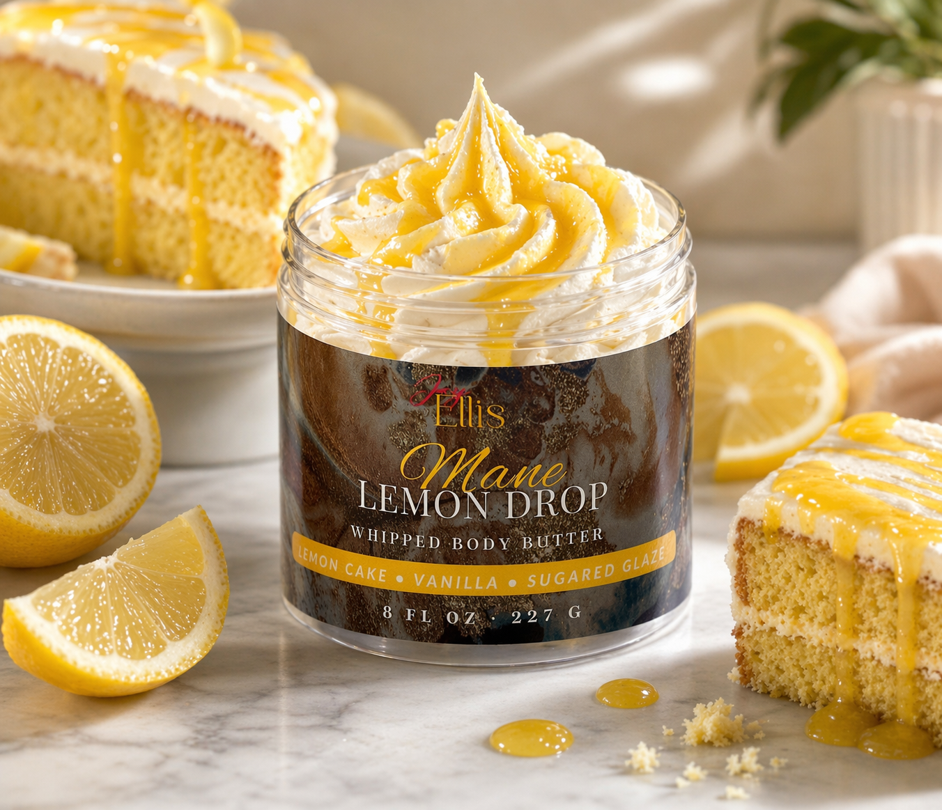 Mane Lemon Drop Whipped Body Butter