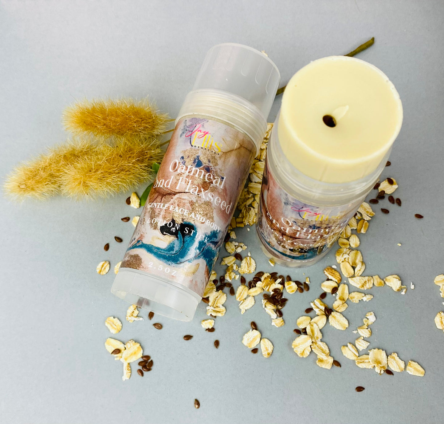 Oatmeal and Flax Seed Lotion Stick