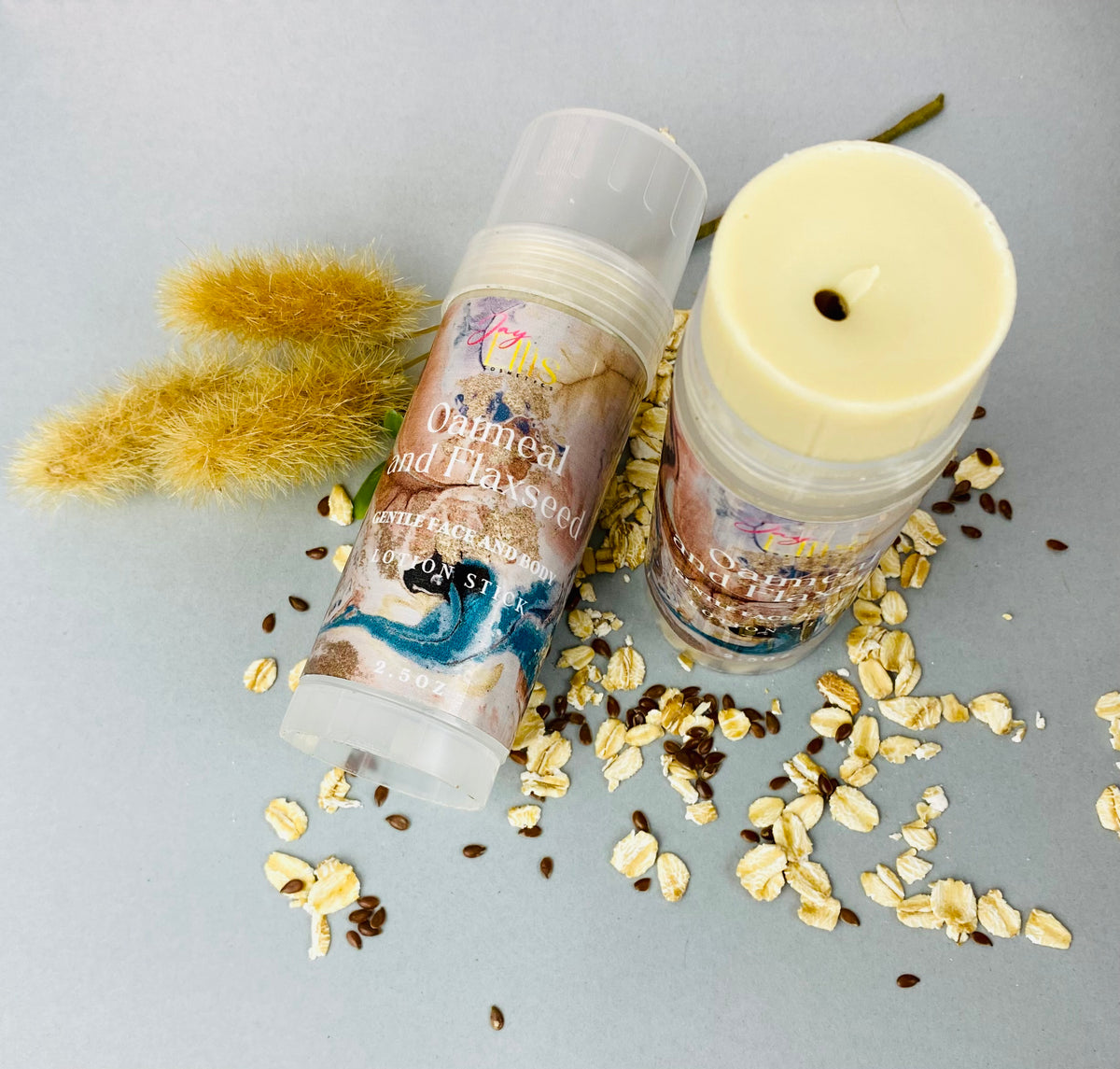 Oatmeal and Flax Seed Lotion Stick