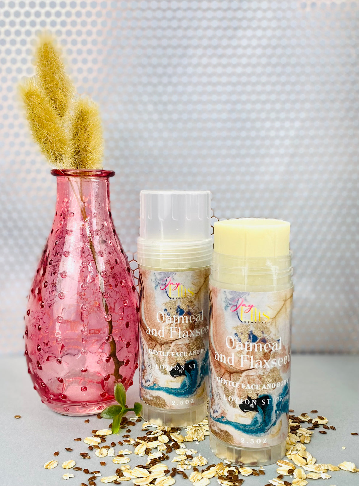 Oatmeal and Flax Seed Lotion Stick